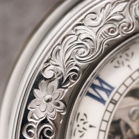 Skeleton Mechanical Pocket Watch For Him