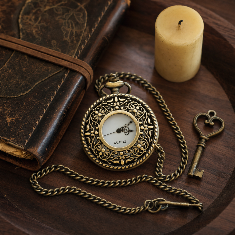 Vintage Style Pocket Watch For Men