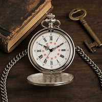 Vintage Open Face Mechanical Pocket Watch