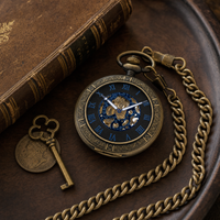 Hunter Case Pocket Watch Roman Numerals
