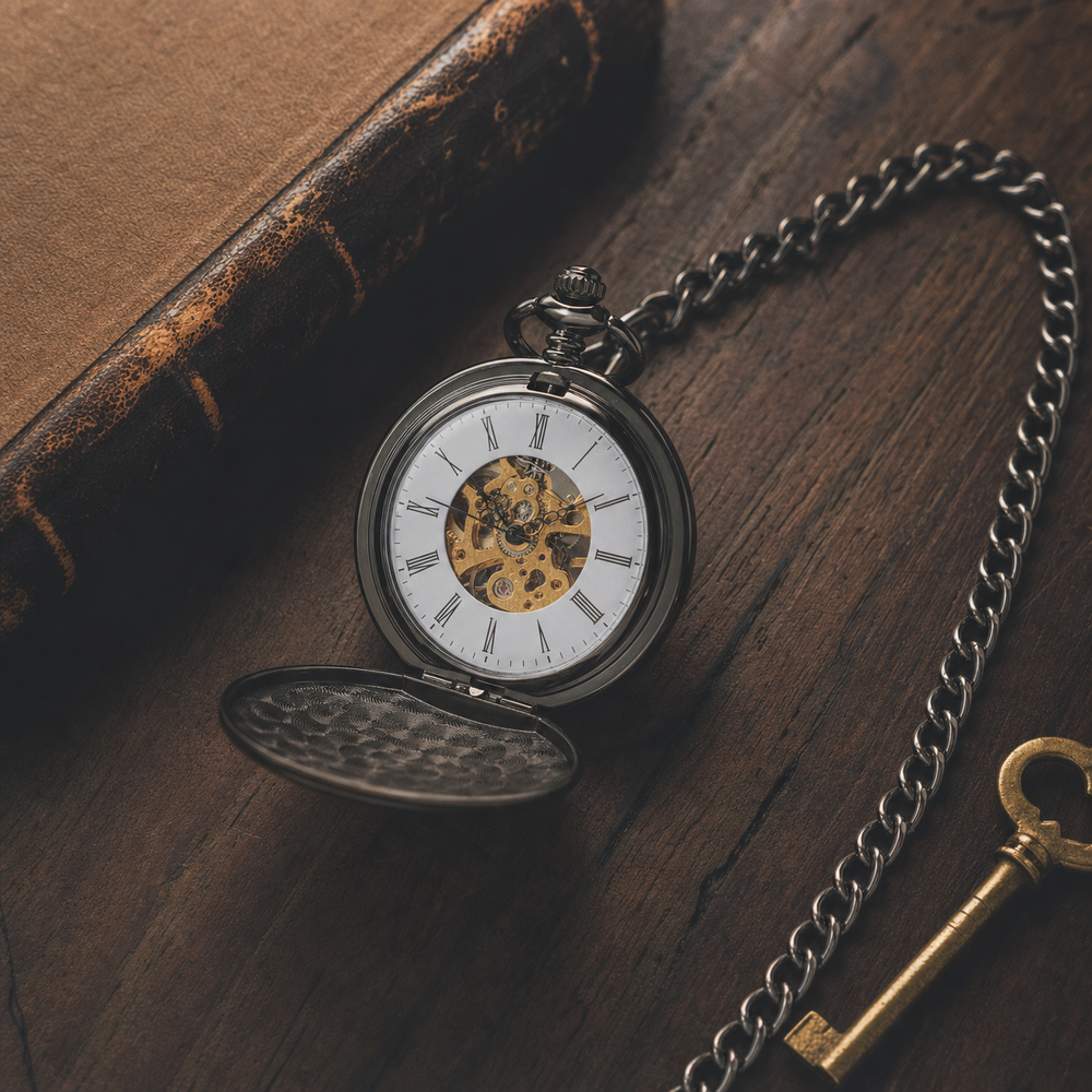 Pocket Watch Vintage Open Face