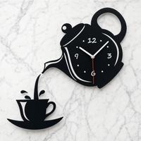 Kitchen Teapot Wall Clock
