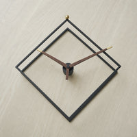 Large Geometric Wall Clock Silent Movement