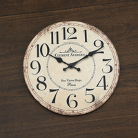 Vintage French Style Silent Wall Clock