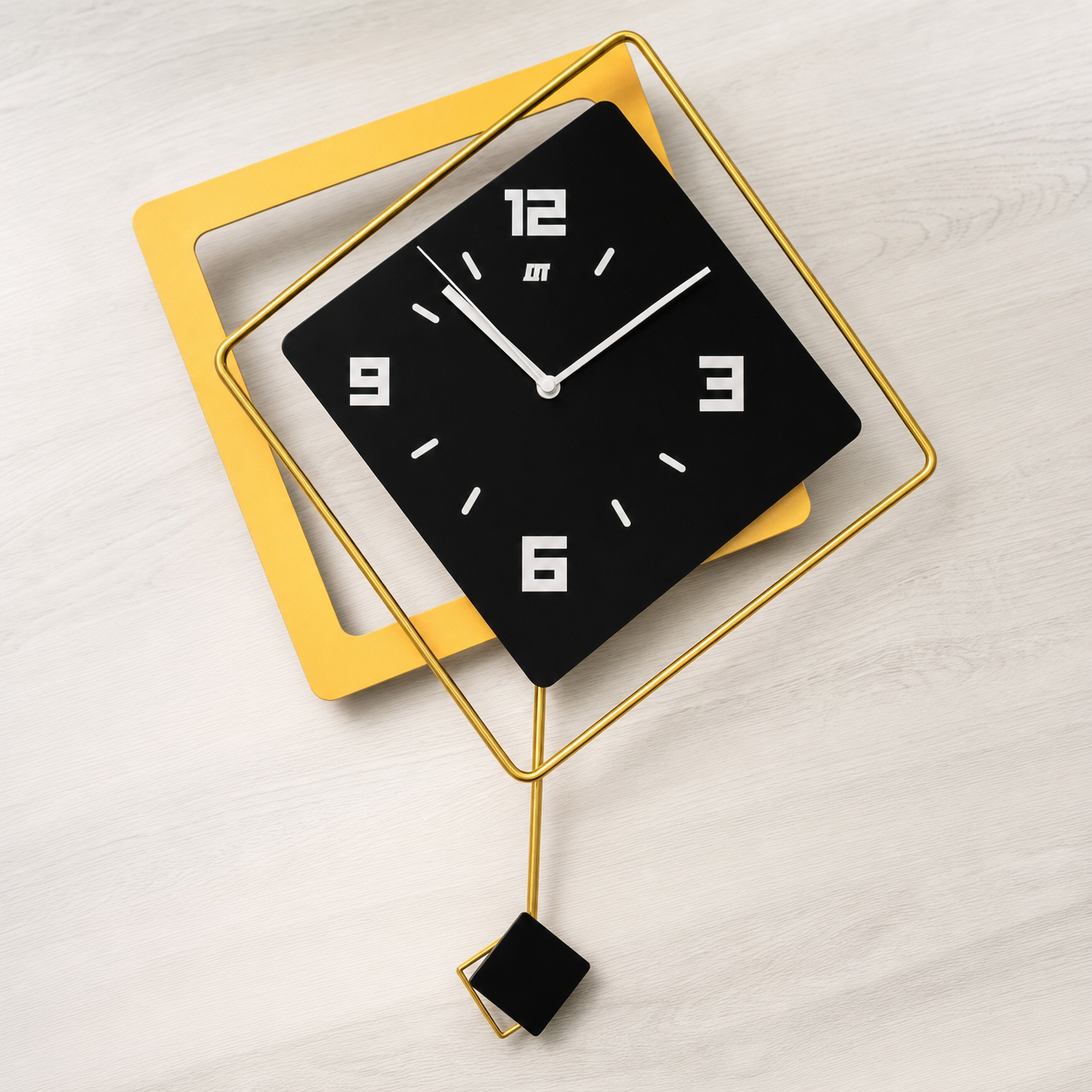 Modern Wall Clock Large Face Silent