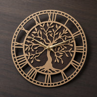 Tree Of Life Wall Clock Roman