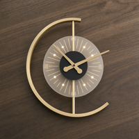 Silent Luminous Effect Wall Clock