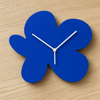 Flower Shape Wall Clock Modern