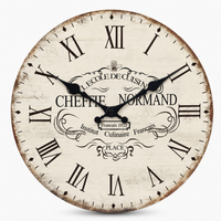 Vintage French Kitchen Clock Silent