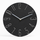 Wall Clock Modern Stylized Numbers