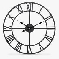 Large Skeleton Roman Wall Clock