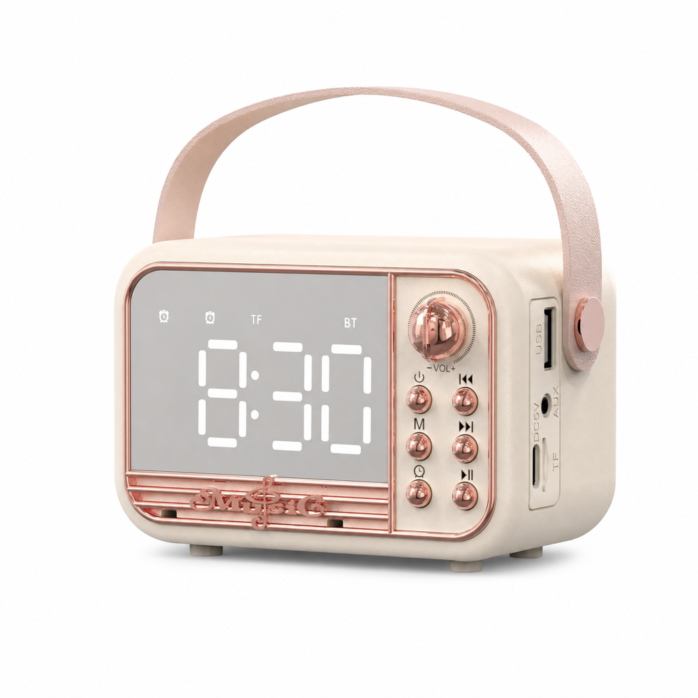 Kids Alarm Clock Vintage Night Light
