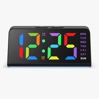 RGB Digital Alarm Clock Ambient Light