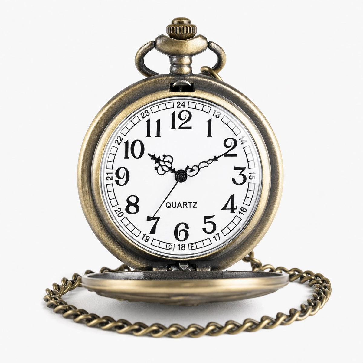 Skeleton Dragon Pocket Watch