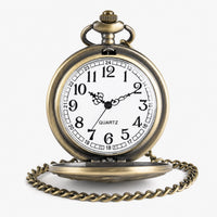 Skeleton Dragon Pocket Watch