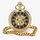 Vintage Skeleton Mechanical Pocket Watch