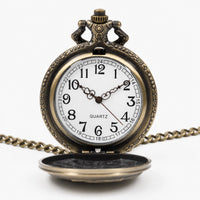 Vintage Engraved Pocket Watch For Men