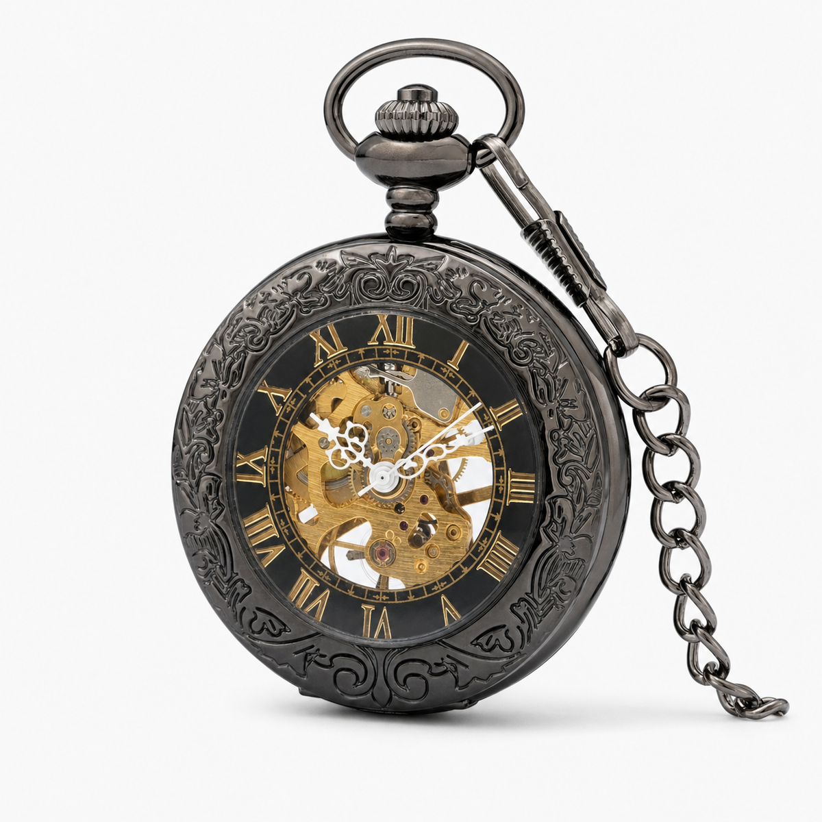 Vintage Pocket Watch Roman Numerals