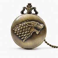 Vintage Engraved Pocket Watch For Men