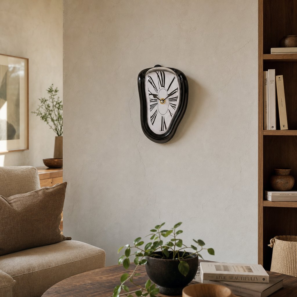 Surreal Dali Digital Clock