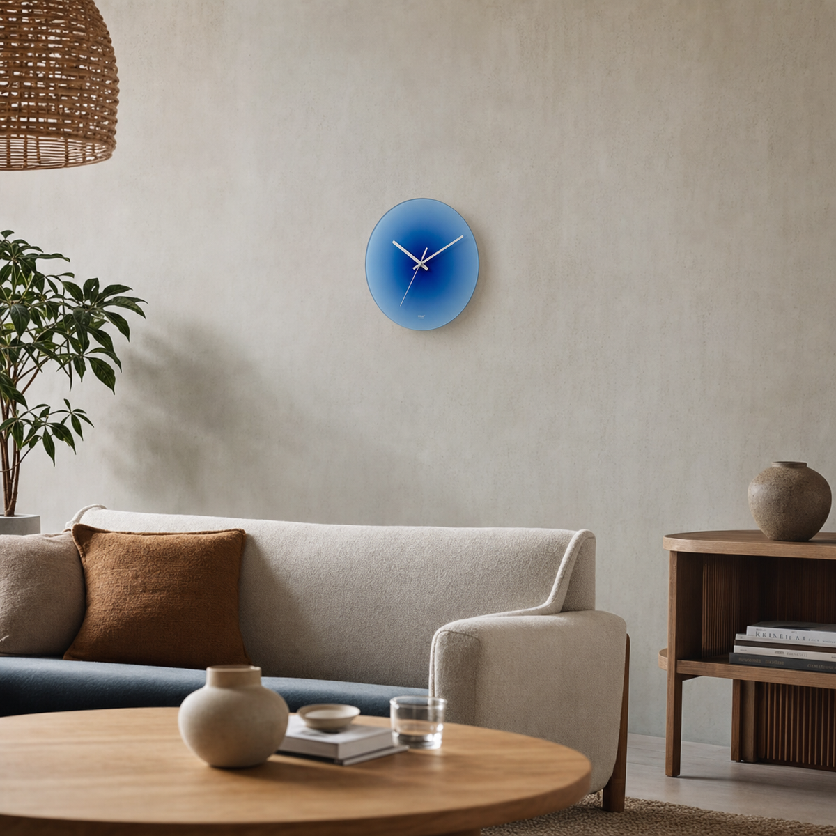 Minimalist Scandinavian Wall Clock Silent