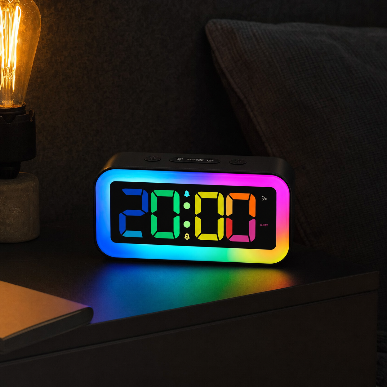 Sunrise Alarm Clock Colourful Display