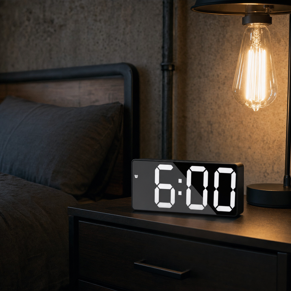 Large Luminous Digital Alarm Clock