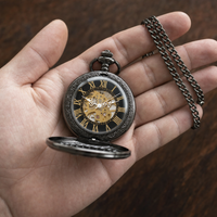 Vintage Pocket Watch Roman Numerals