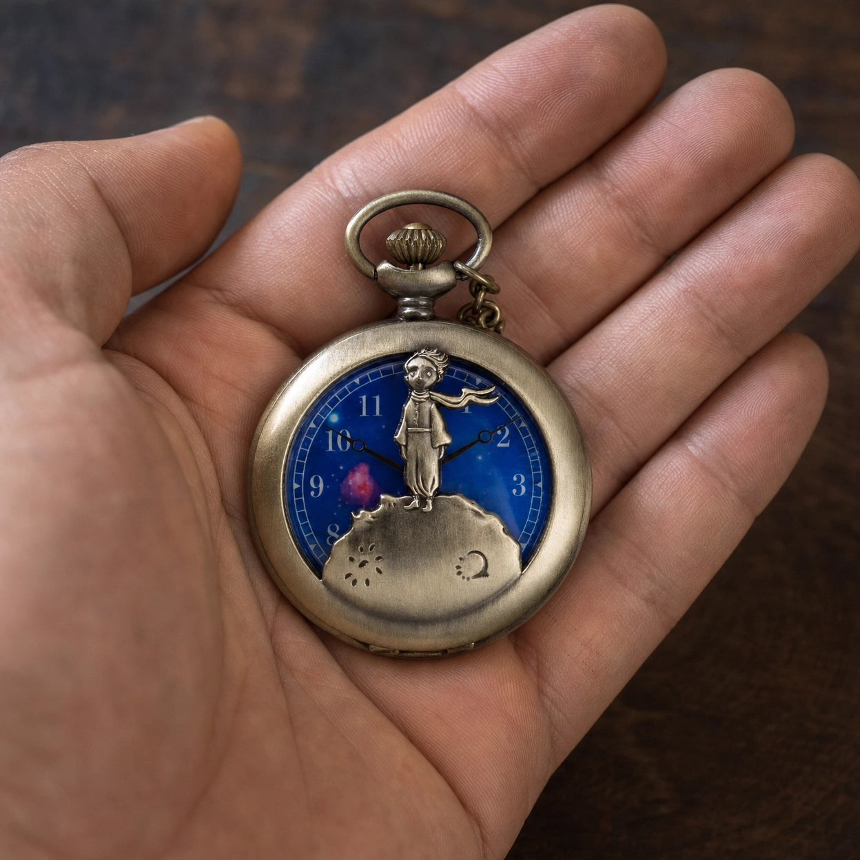 Vintage Roman Numerals Pocket Watch