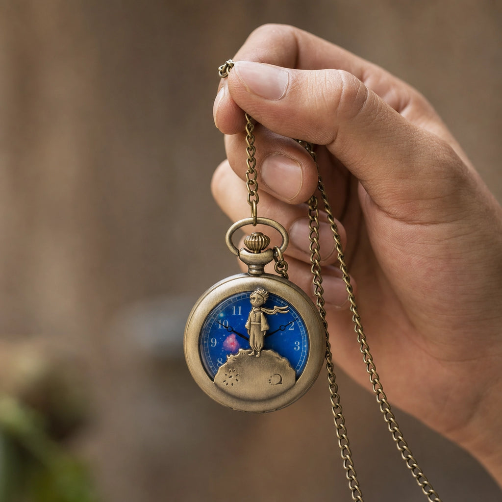Vintage Roman Numerals Pocket Watch