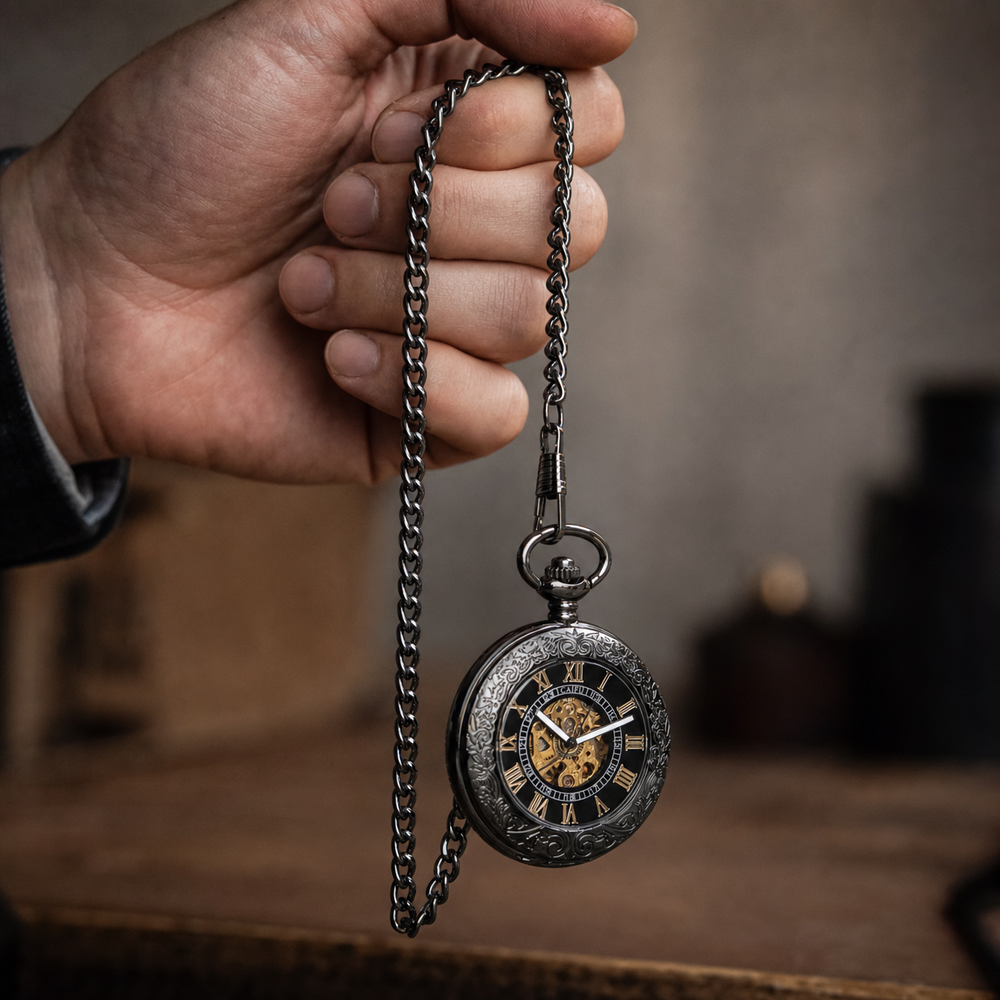 Vintage Automatic Pocket Watch For Men