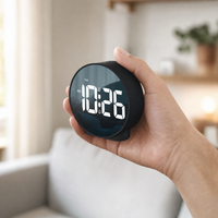 Alarm Clock Large Digital Display Snooze