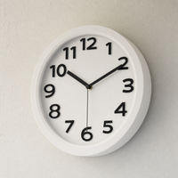 Minimalist Silent Wall Clock Easy Read