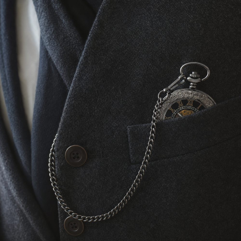 Vintage Automatic Pocket Watch For Men