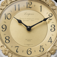 Vintage Wooden Wall Clock Silent Pendulum