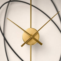 Modern Rings Design Wall Clock Silent
