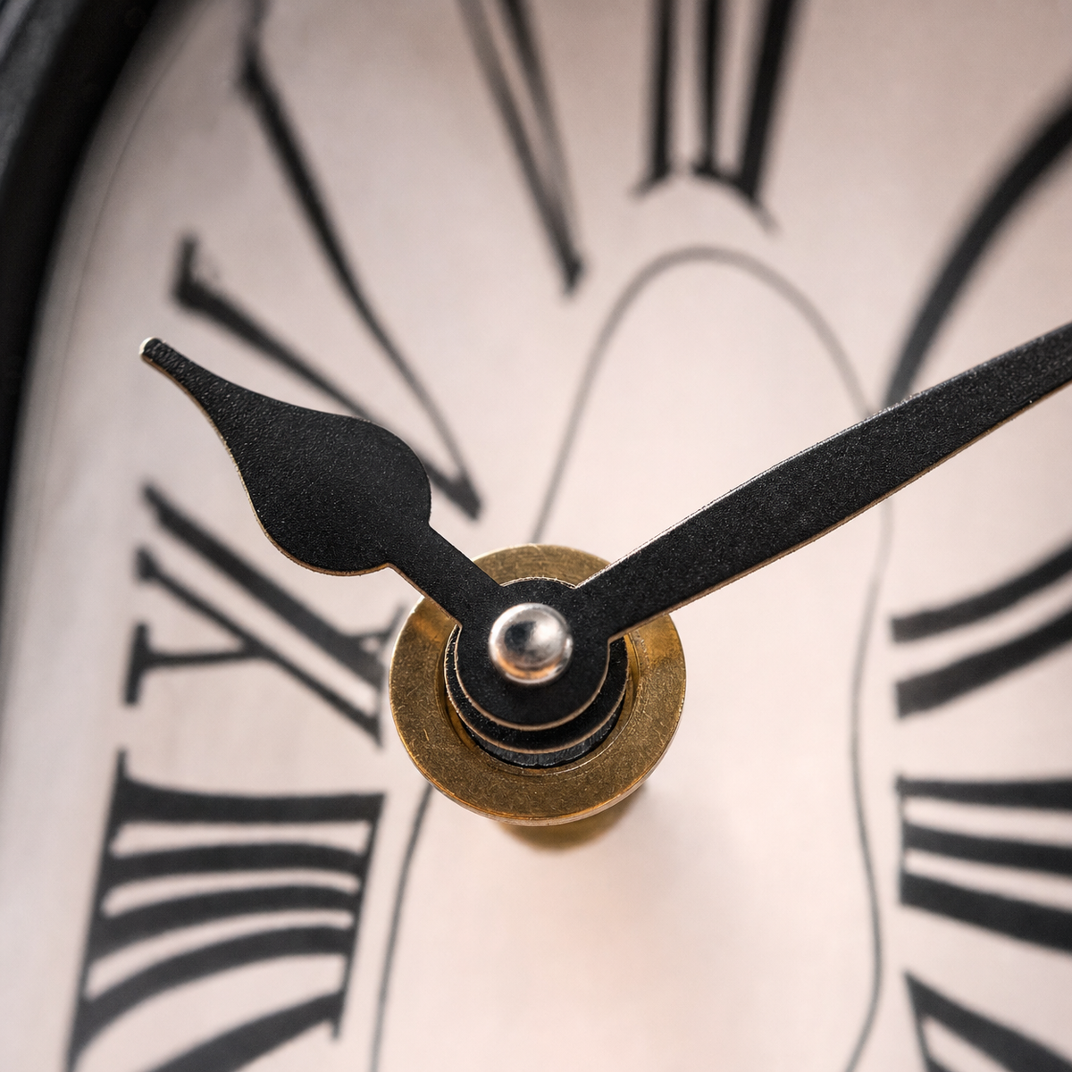 Surreal Dali Digital Clock