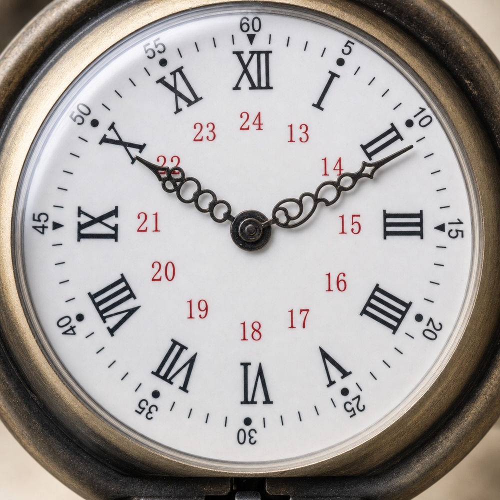 Vintage Skeleton Pocket Watch Movement