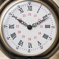 Vintage Skeleton Pocket Watch Movement