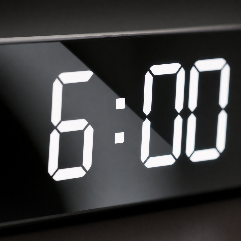 Large Luminous Digital Alarm Clock