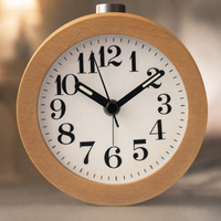 Minimalist Digital Alarm Clock Snooze