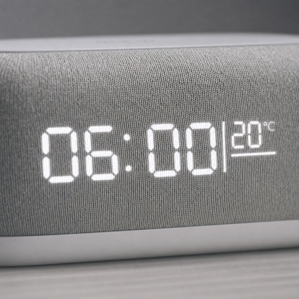 Alarm Clock Wireless Charging Digital Display
