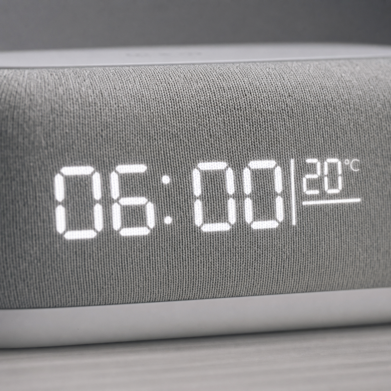 Alarm Clock Wireless Charging Digital Display
