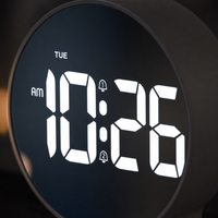 Alarm Clock Large Digital Display Snooze