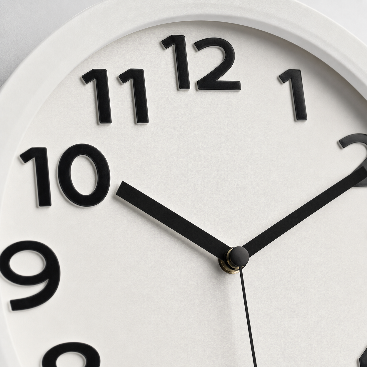 Minimalist Silent Wall Clock Easy Read