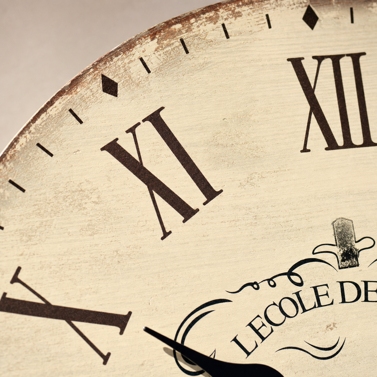 Vintage French Kitchen Clock Silent