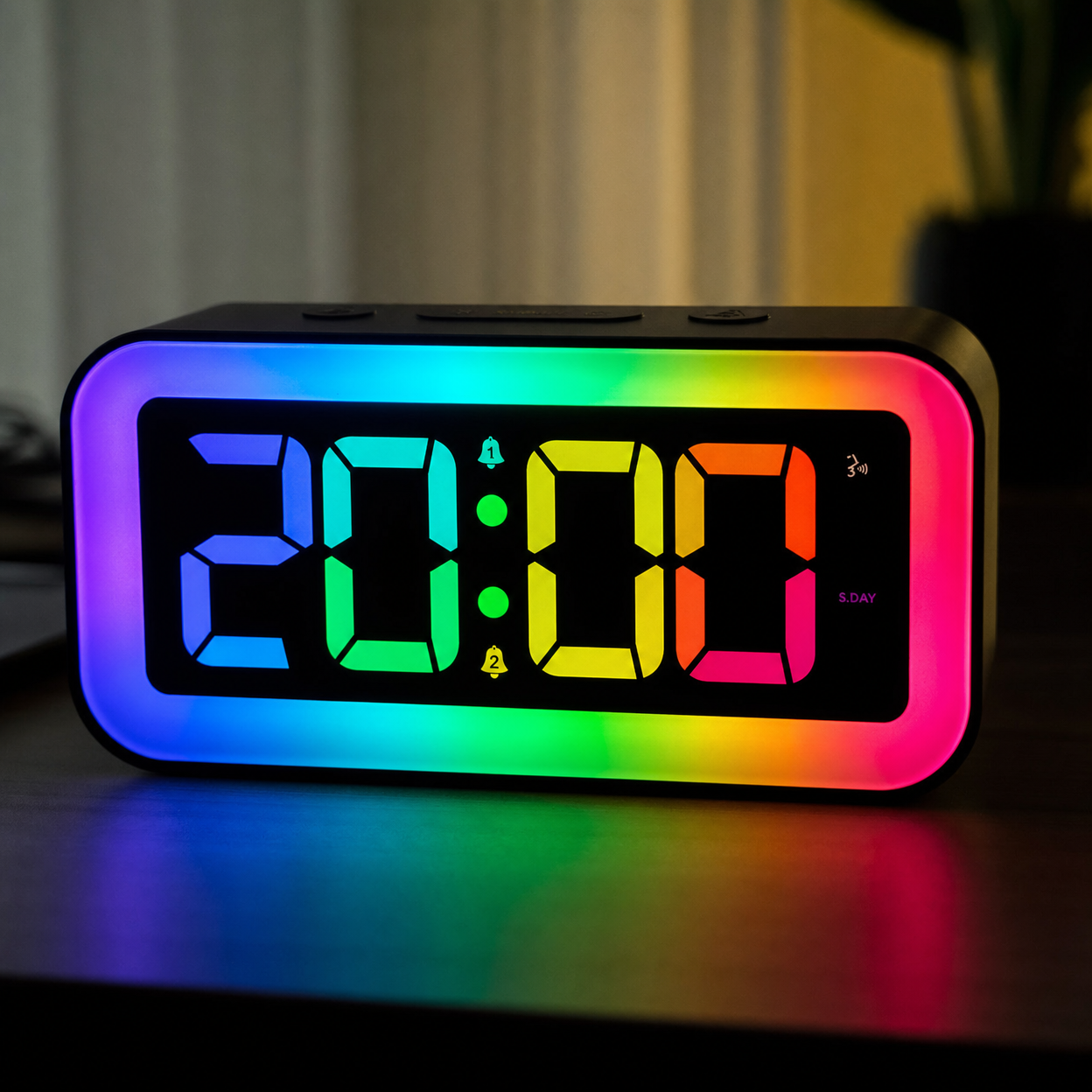 Sunrise Alarm Clock Colourful Display