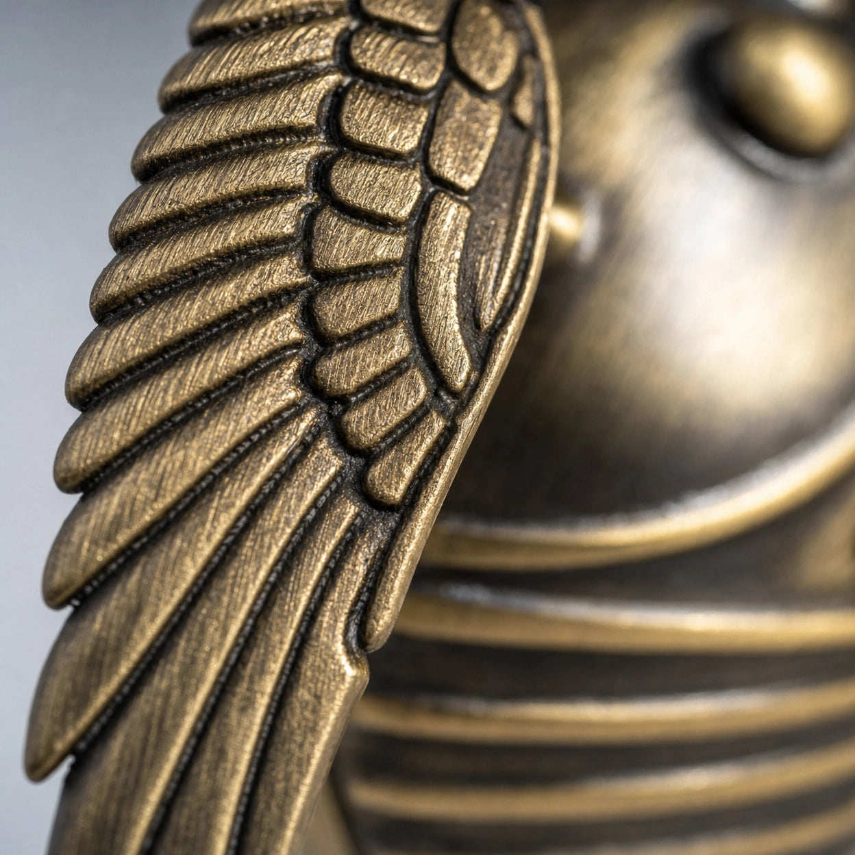 Winged Open Face Pocket Watch
