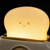 Kids Alarm Clock Night Light Toaster