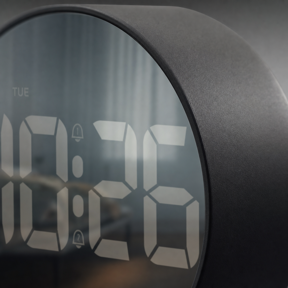 Alarm Clock Large Digital Display Snooze